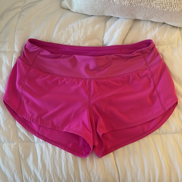 SONIC PINK Lululemon Speed Up 2.5 - Picture 2 of 3